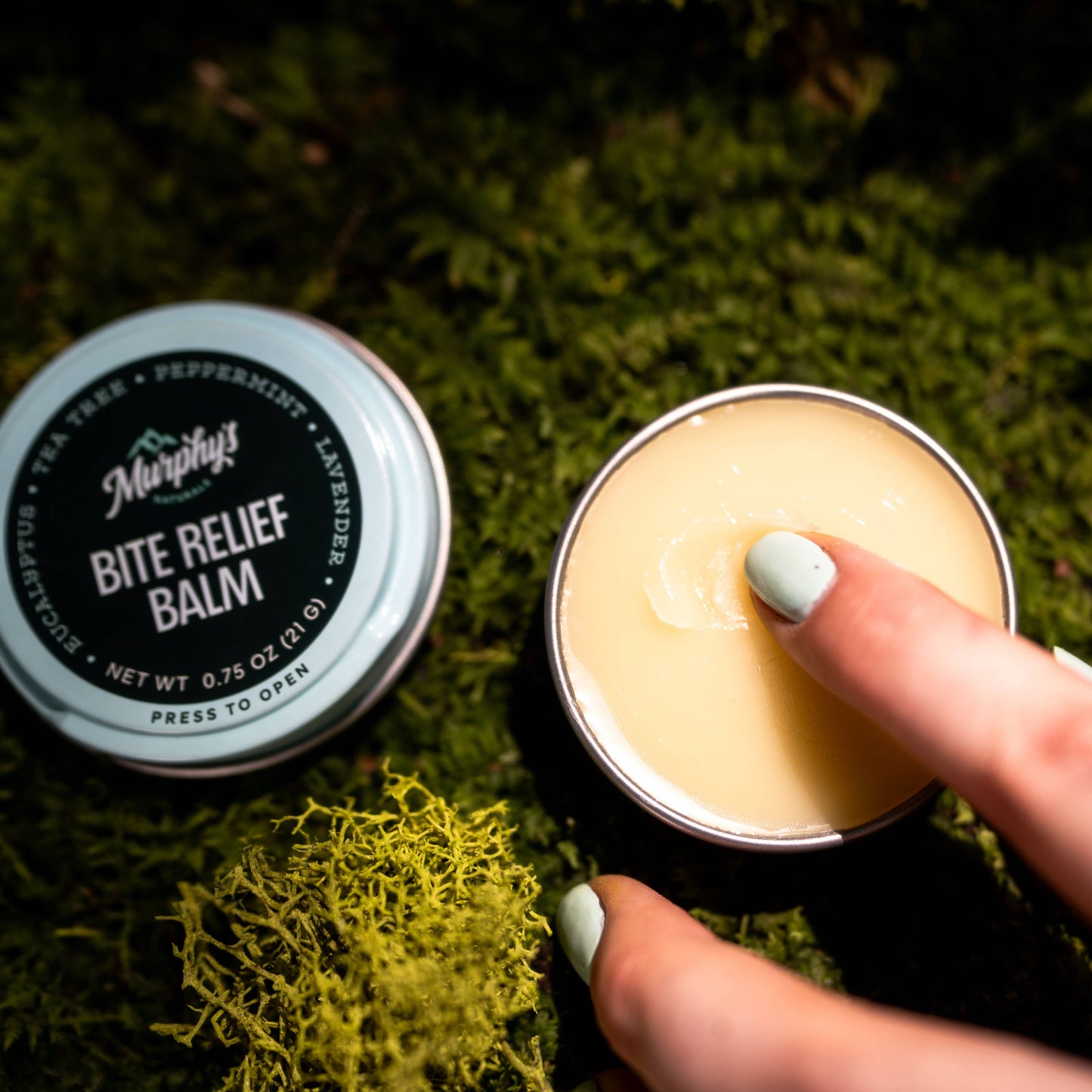 Bite Relief Soothing Balm Tin (0.75oz) - Display of 12
