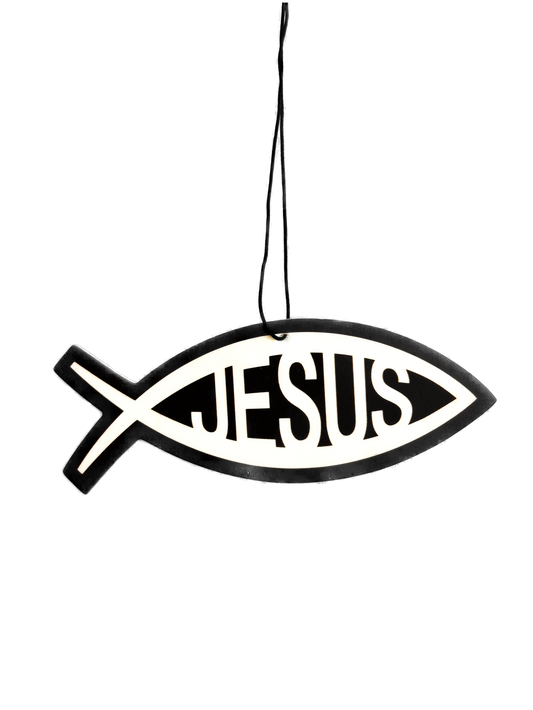 Jesus Fish Air Freshener Pack of 12