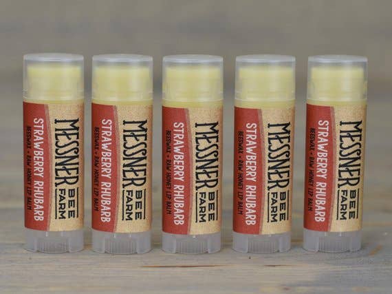 Strawberry Rhubarb Lip Balm