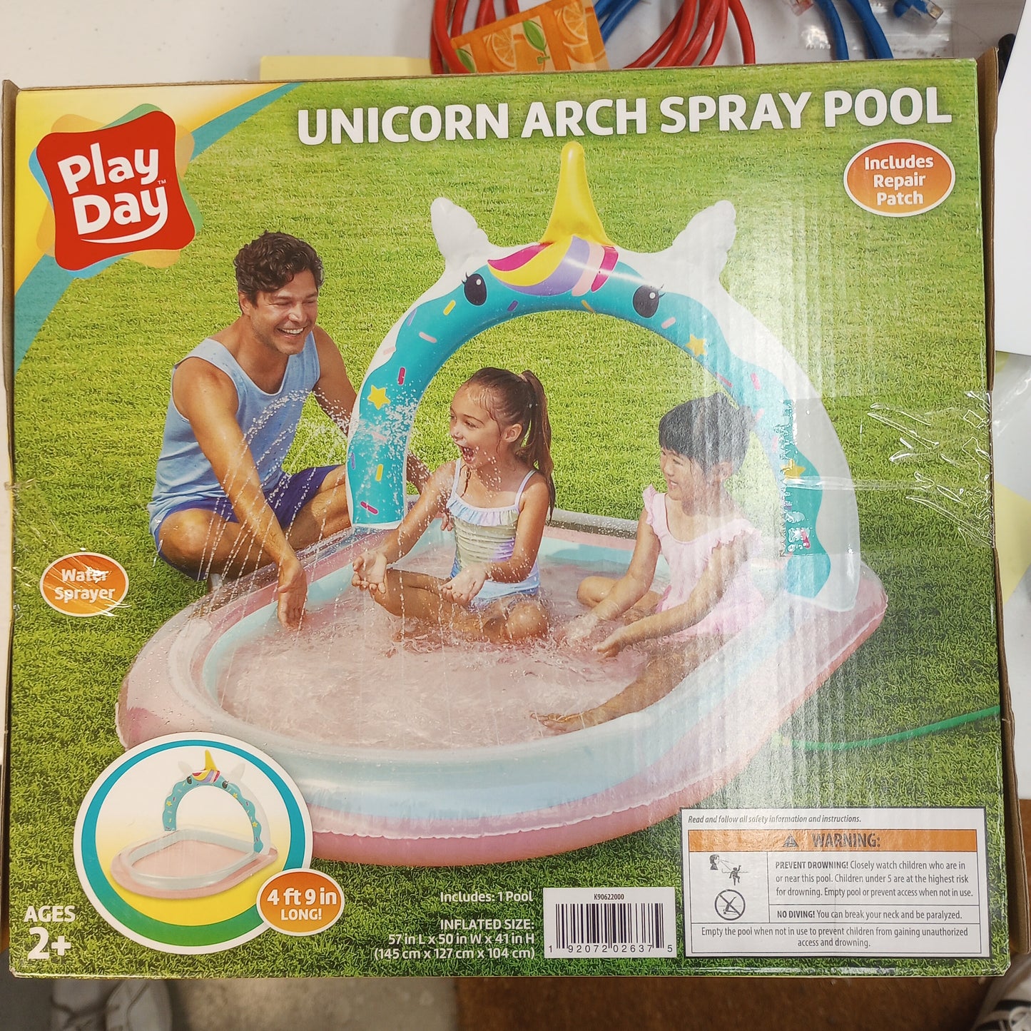 PlayDay Unicorn Arch Spray Pool