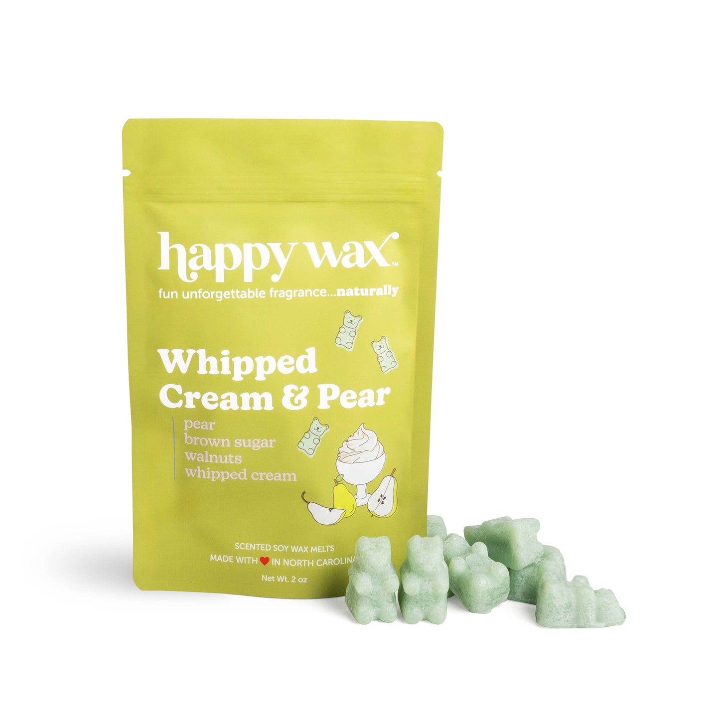 Whipped Cream & Pear Wax Melts - Sample Pouch (2 oz)