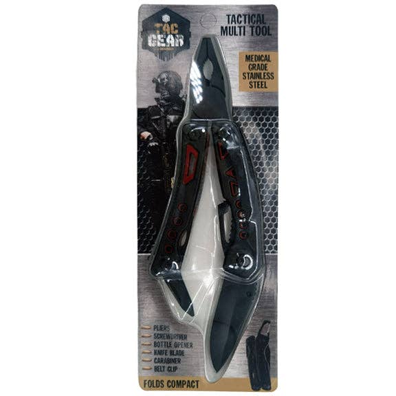 TACGEAR BY ROUGHNECK MULTITOOL KNIFE 6 PIECES PER DISPLAY