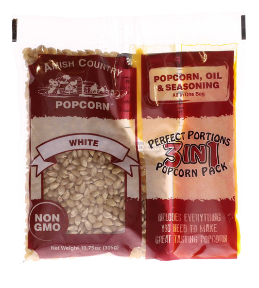 10.75oz Tri-Pack of White Popcorn