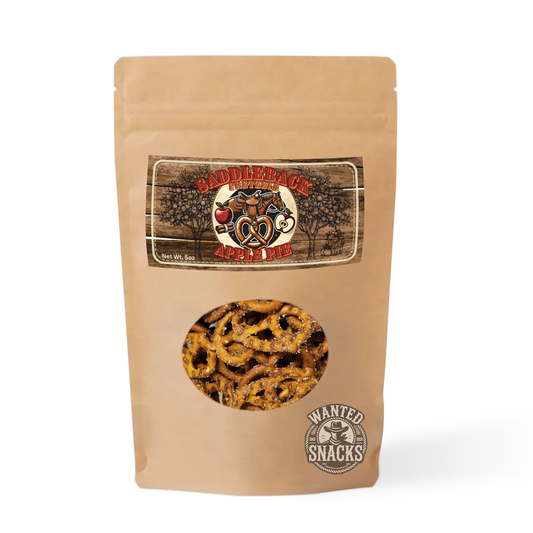 Gourmet Seasoned Pretzels - Apple Pie 5oz Bag