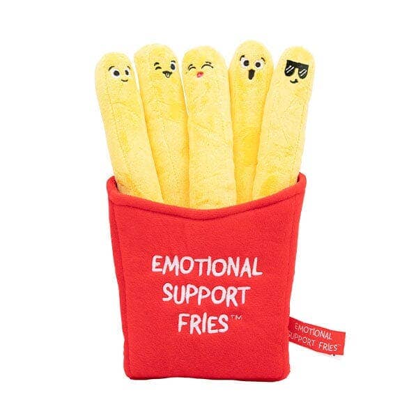 FoodieMoods: "Snuggle Fries" The Emotional Support French Fries 12" Novelty Plush Toy