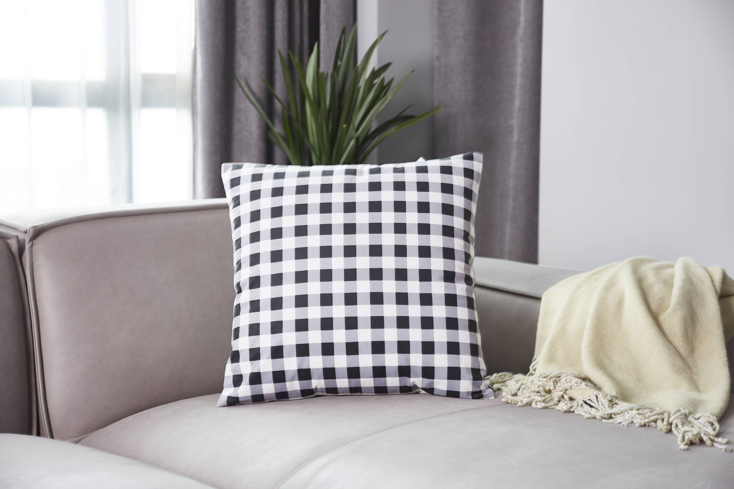 "Homegrown Happiness Barn" Accent Pillow