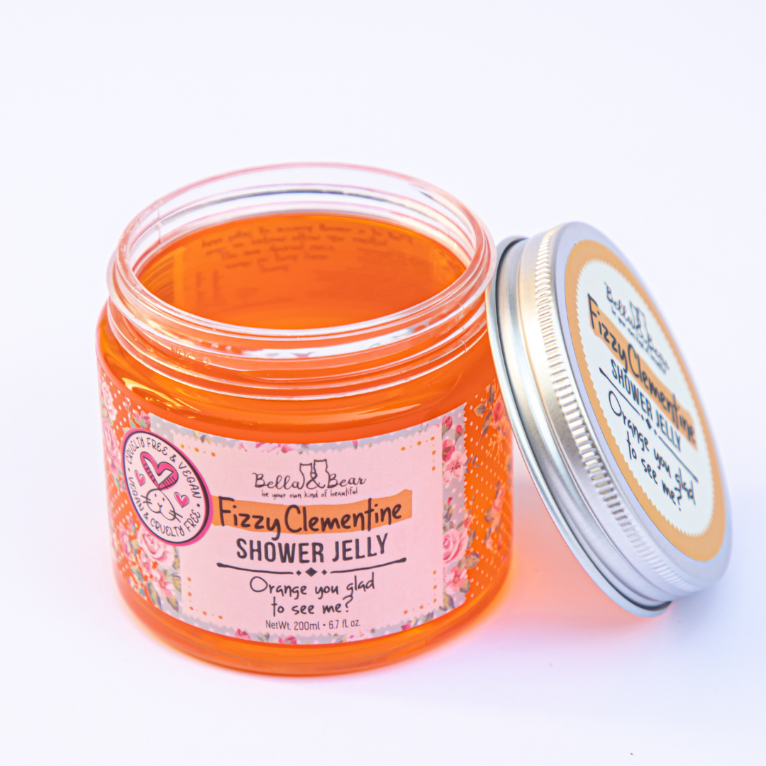 Fizzy Clementine Shower & Bath Jelly 6.7oz