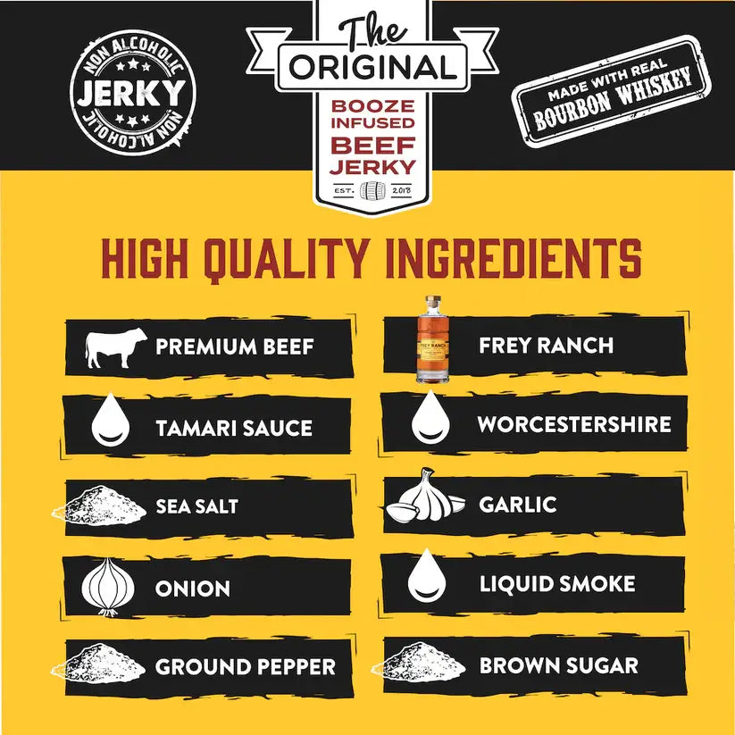 Bold and Spicy Bourbon Jerky
