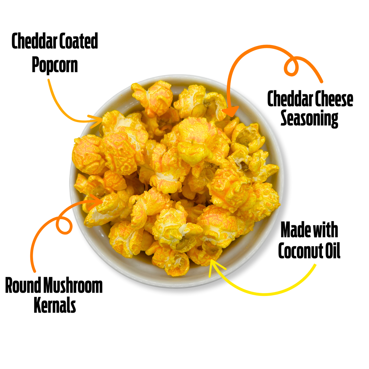Cheddar Gourmet Popcorn