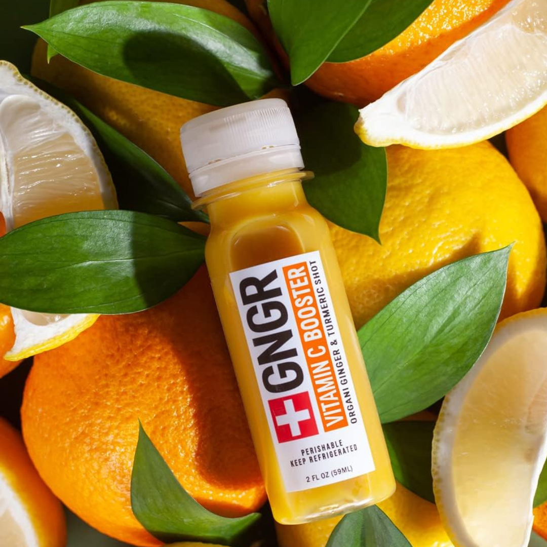 Vitamin C Booster Shot: Ginger Shot with Antioxidants