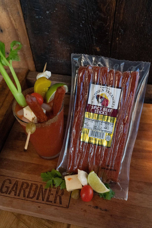 Spicy Beef Snack Sticks