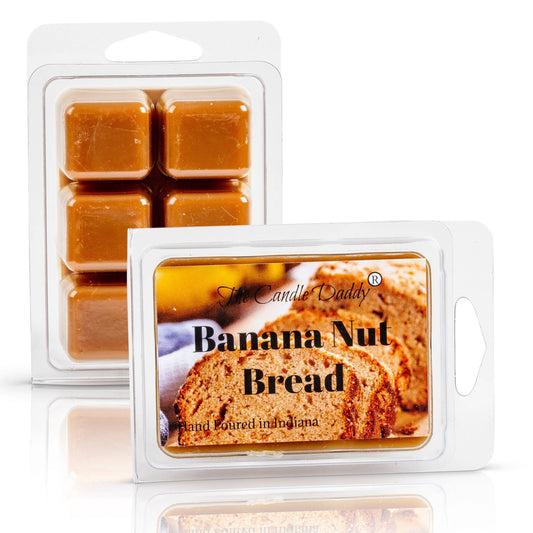 Banana Nut Bread Scented Wax Melt - 2 Ounces - 6 Cubes: 1 Pack of Wax Melts