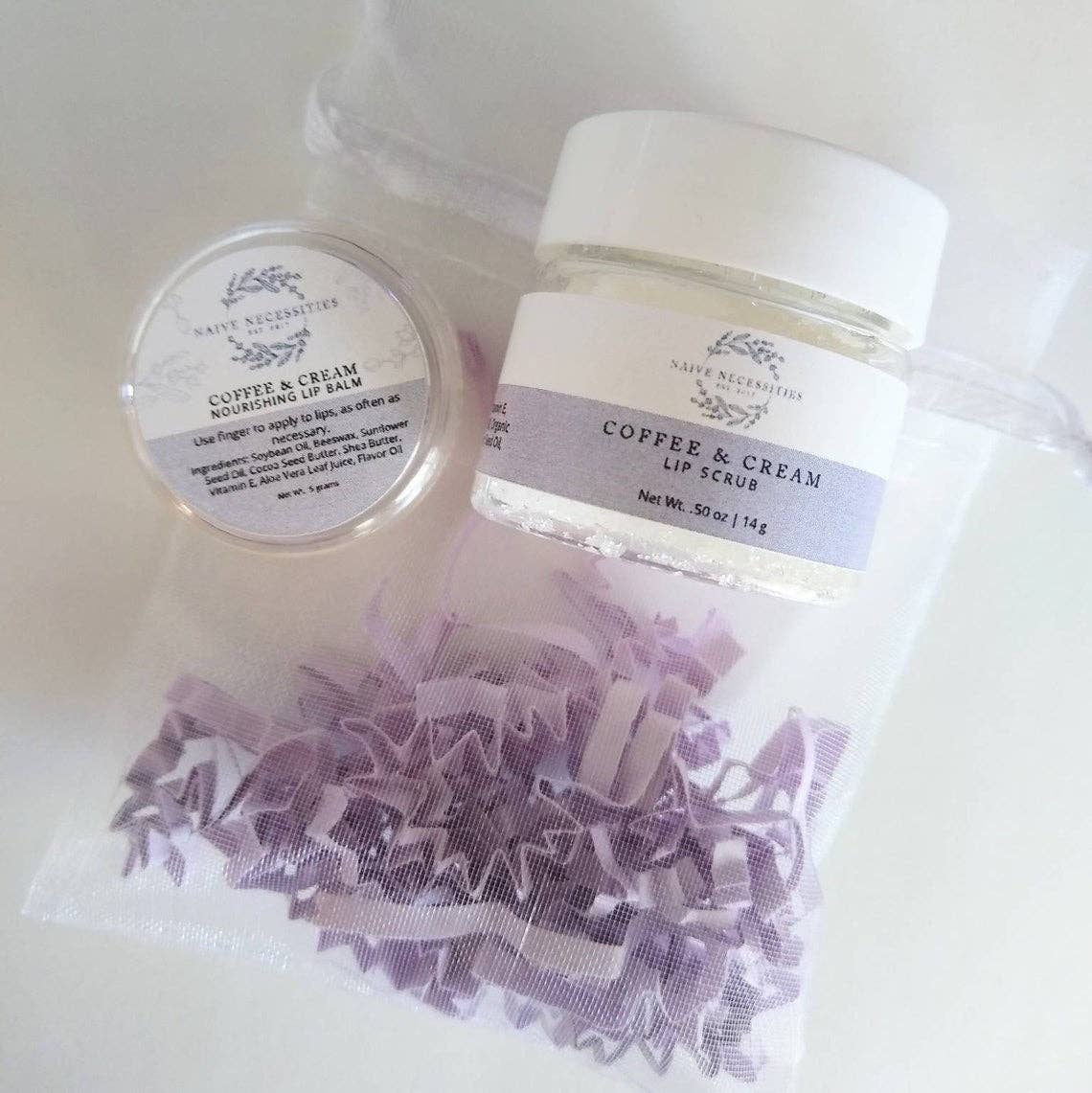 Lip Balm & Lip Scrub Gift Set