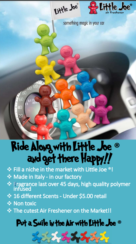 LITTLE JOE  I LOVE USA NEW CAR SCENT AIR FRESHENER