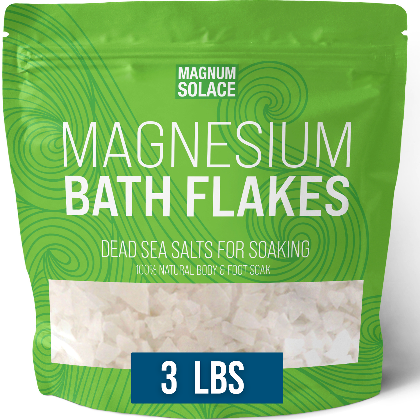 Magnesium Bath Flakes, Dead Sea Bath Salts, Bath Soak