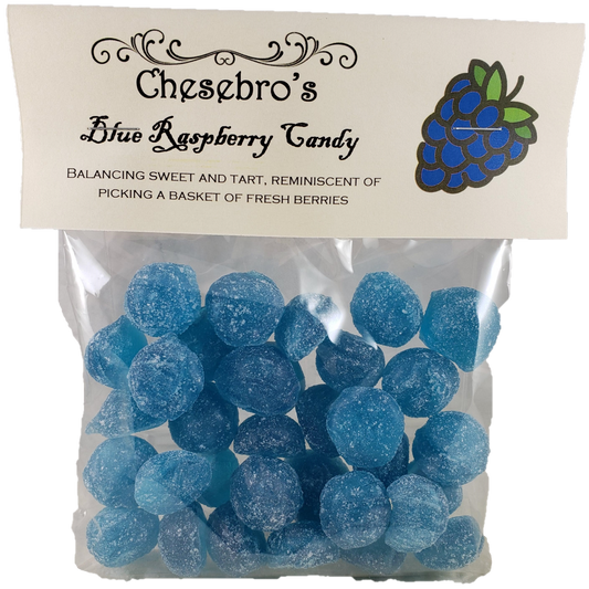 Blue Raspberry Hard Candy Drops, 4.5 oz.