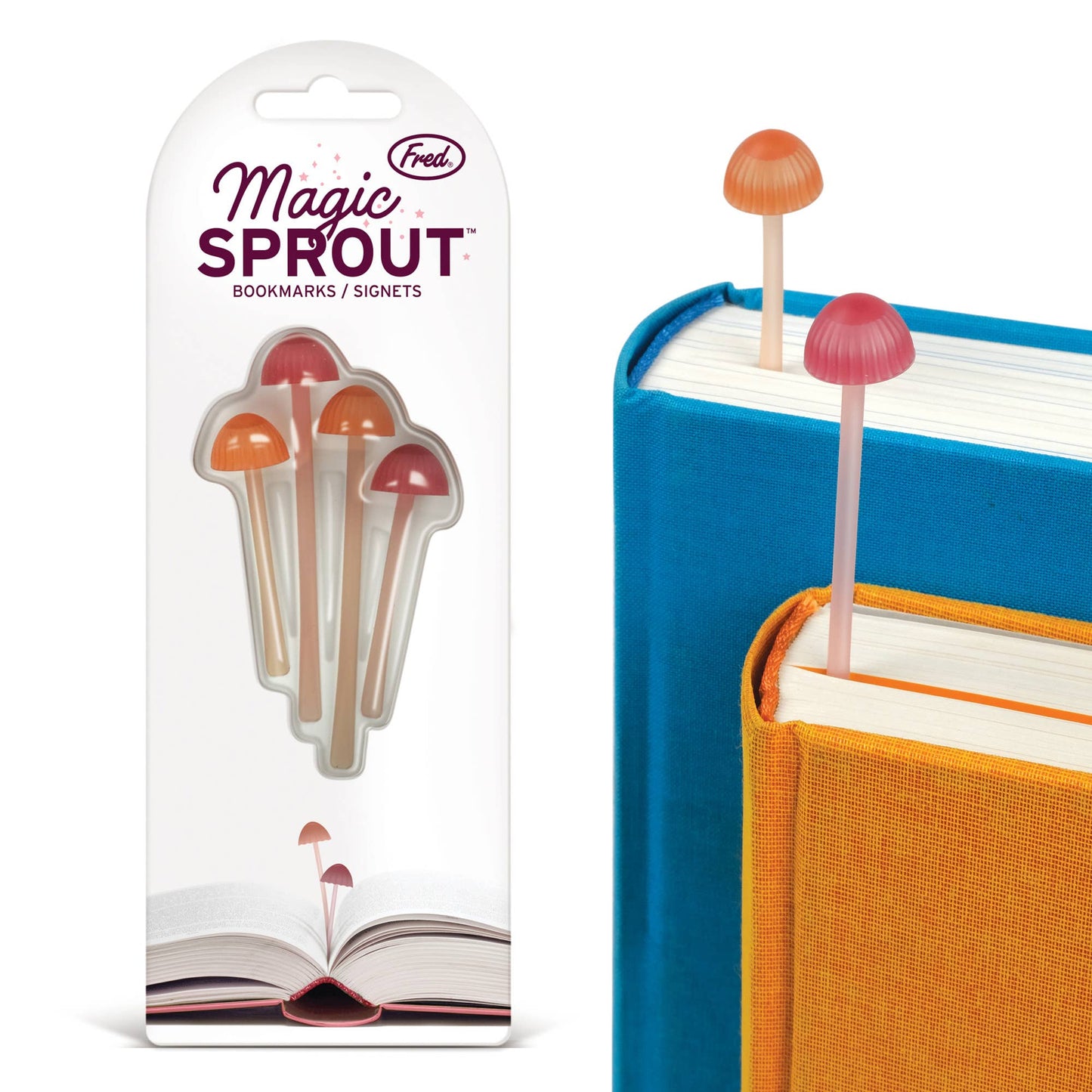 Magic Sprout - Mushroom Bookmarks - Set of 4