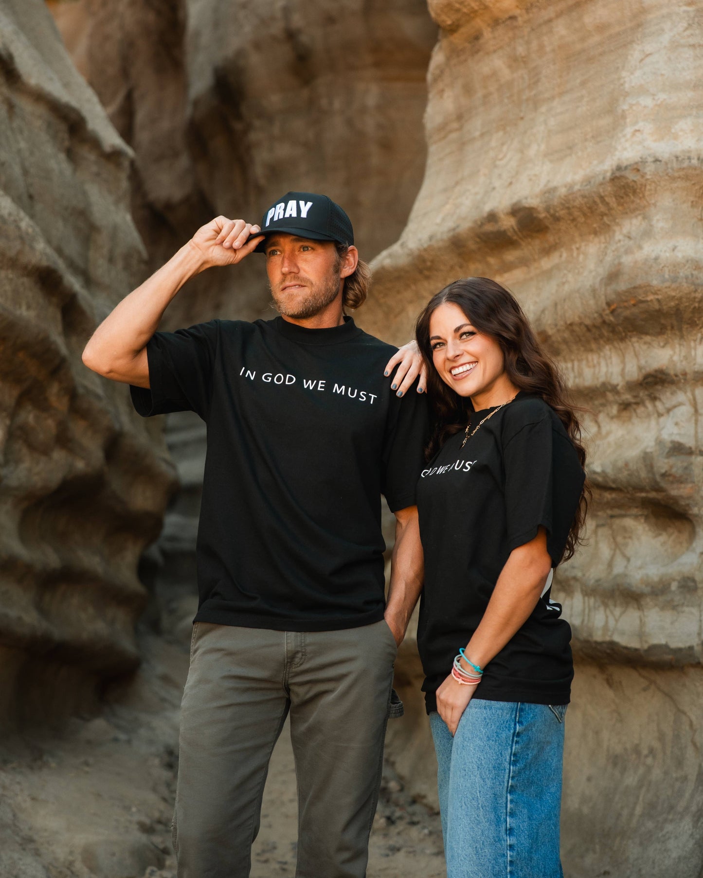 'Jesus is King' Black Tee
