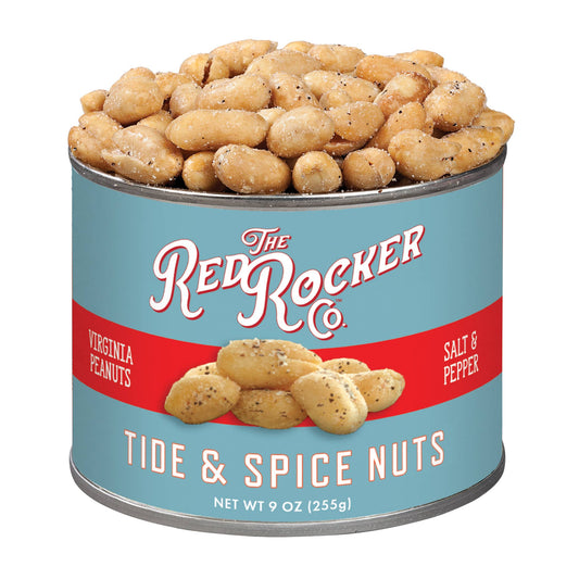 Red Rocker Tide & Spice Nuts (Salt & Pepper)- 9 oz.