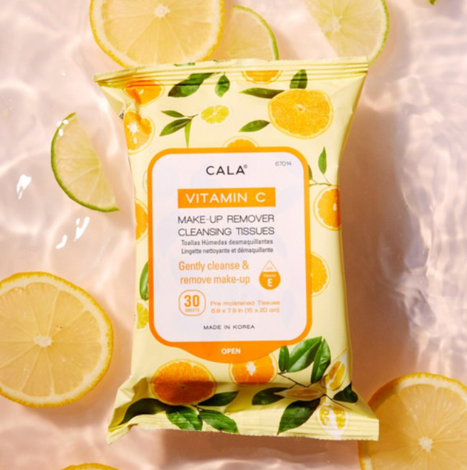 Cala Makeup Remover Wipes Tissue Cleanser: Cucumber