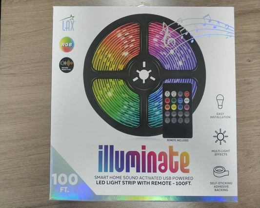 100 Feet Led Strips with Remote Control