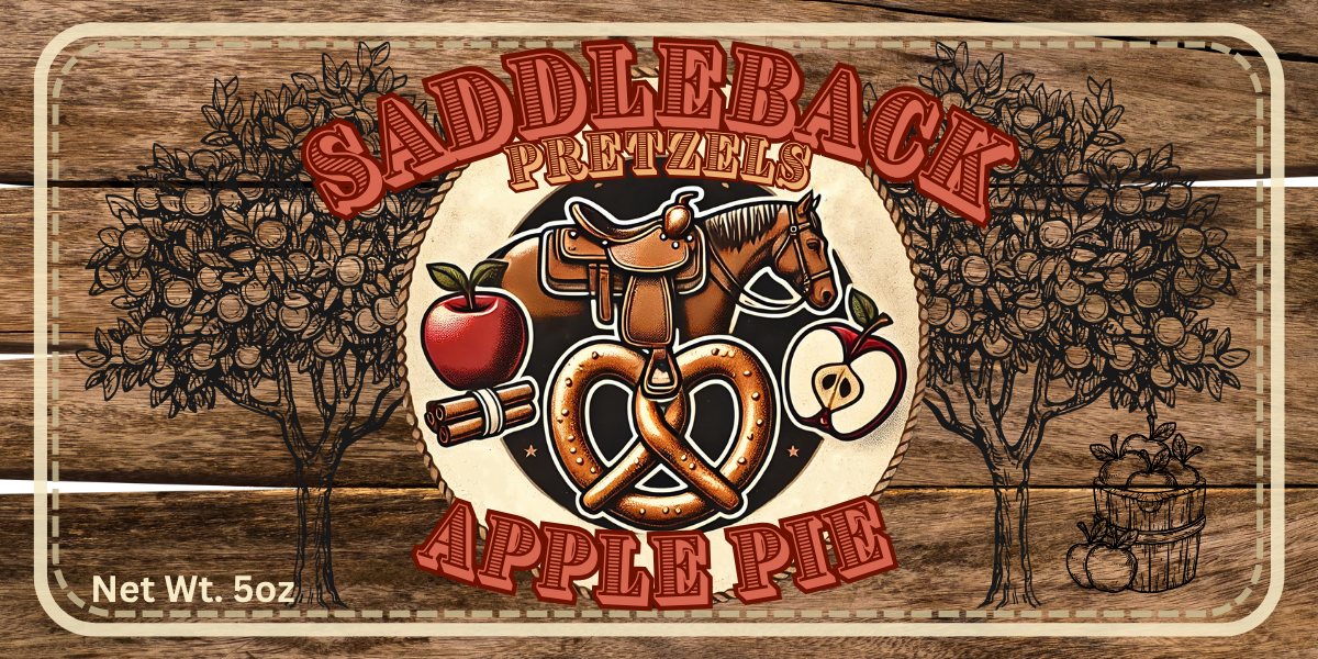 Gourmet Seasoned Pretzels - Apple Pie 5oz Bag