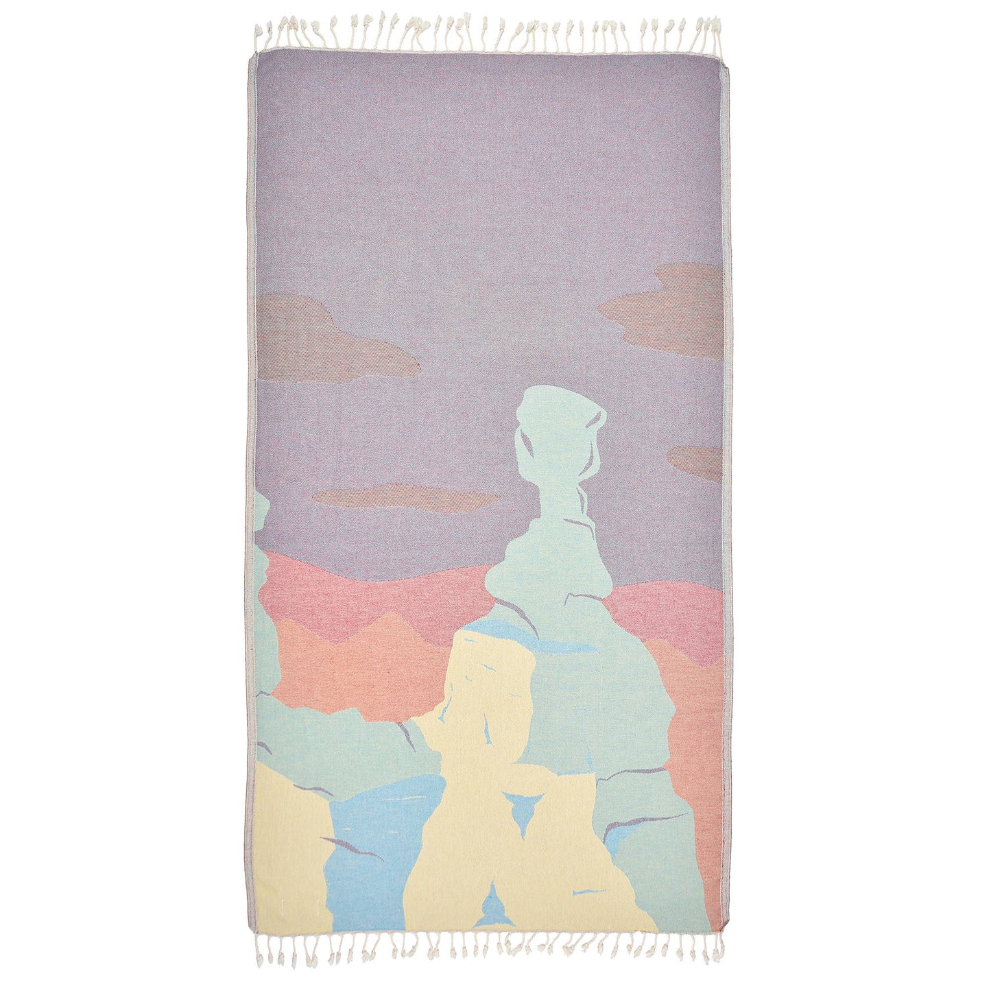 *Exclusive Arizona Sky  Peshtemal Pure Cotton Beach Towel
