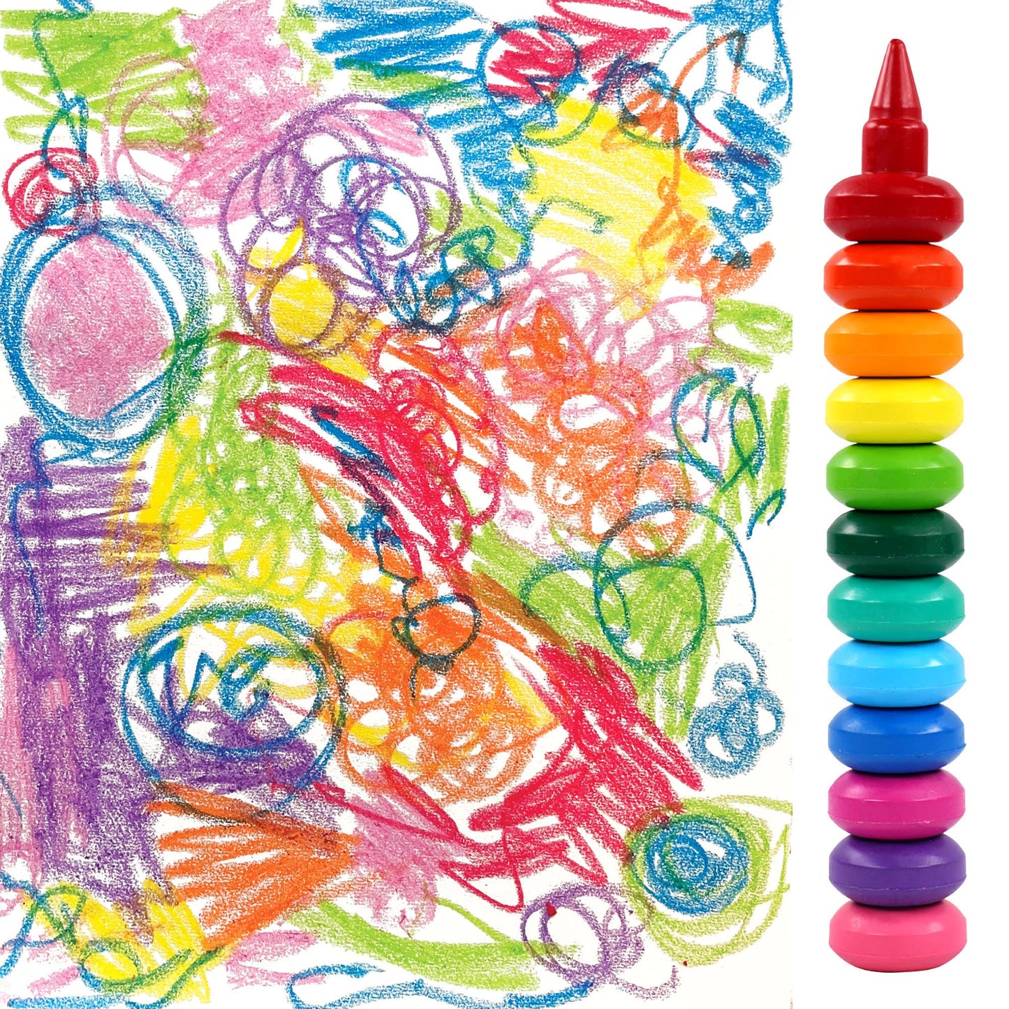 IHeartArt Jr 12 Finger Crayons