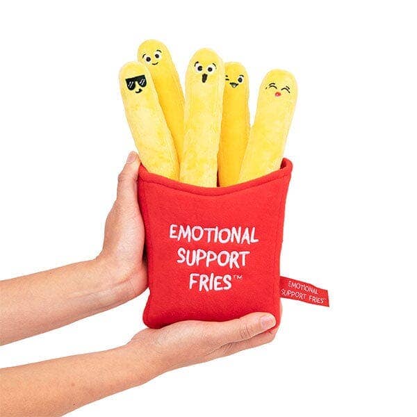 FoodieMoods: "Snuggle Fries" The Emotional Support French Fries 12" Novelty Plush Toy