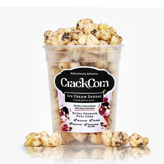 Crack Corn / Puffy Pop - Ice Cream Sundae (4 oz)