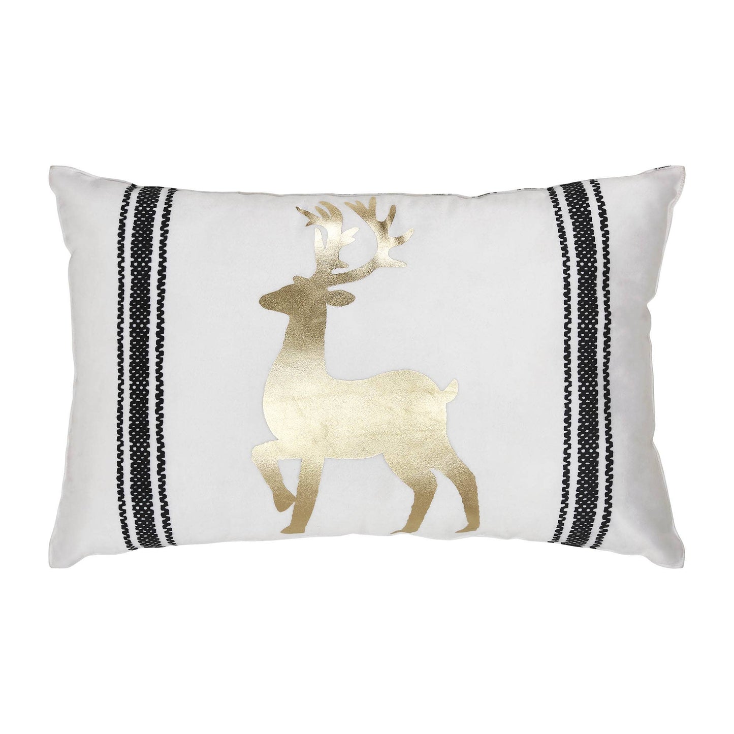 Wintergleam Reindeer Pillow 14x22