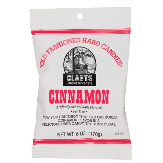 Claeys Old Fashioned Hard Candies - Cinnamon - 12 Ct