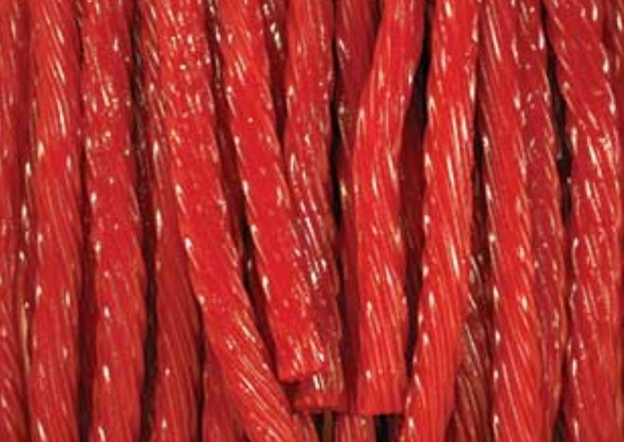 Gourmet Licorice Strawberry 🍓 1/2 Pound Bag- Thick Cut