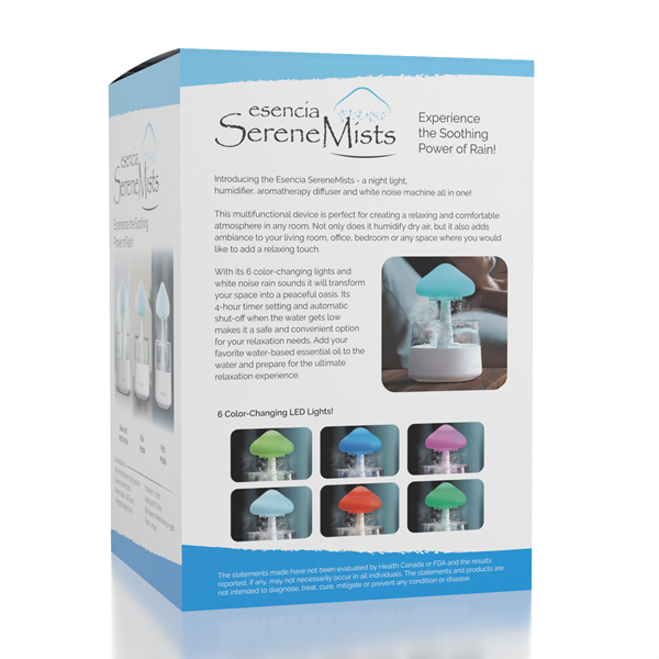 Esencia SerenceMists: Rain Cloud Humidifier