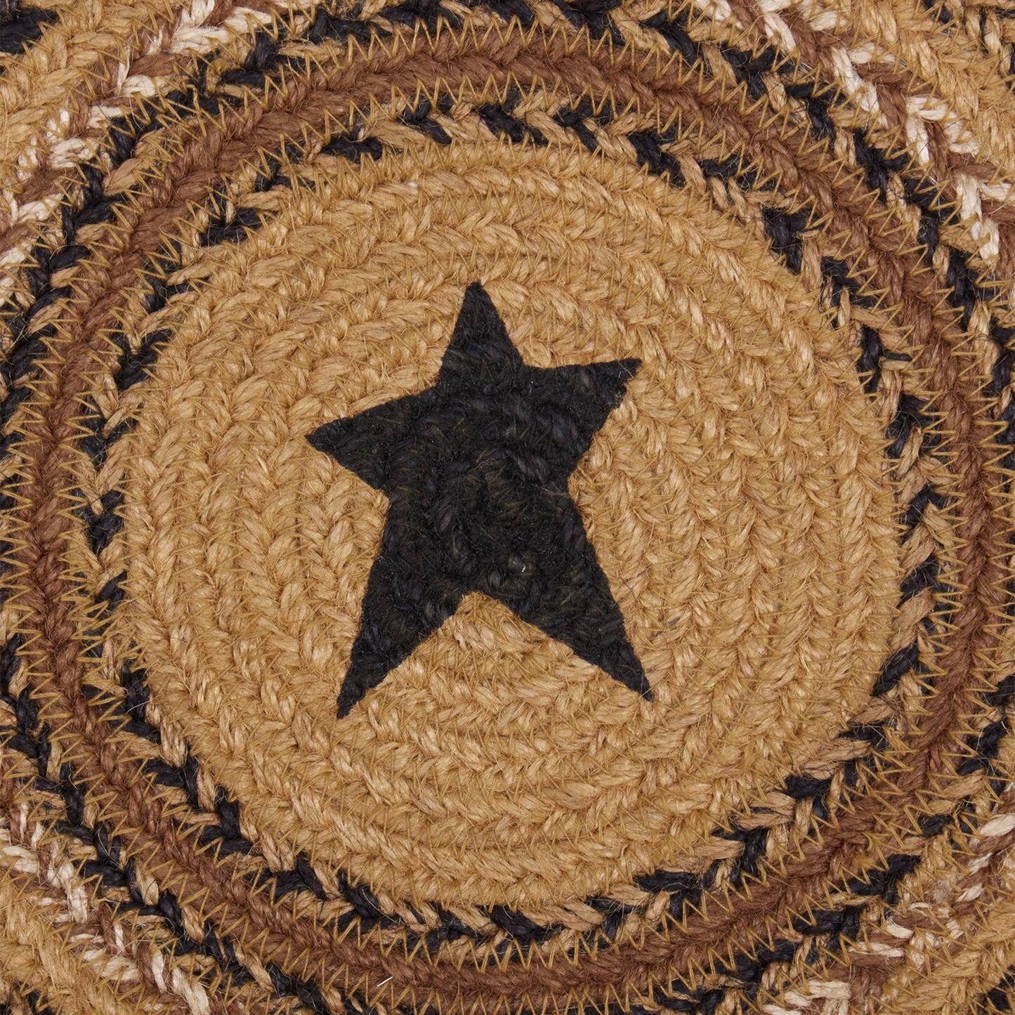 Kettle Grove Jute Trivet Stencil Star 8