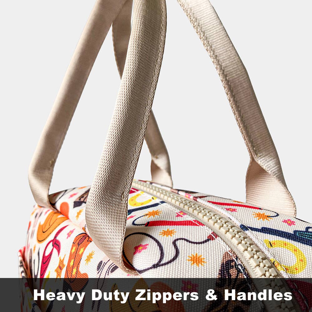 Vibrant and Bold Blooming Lunch Bag for Stylish On-the-Go Meals