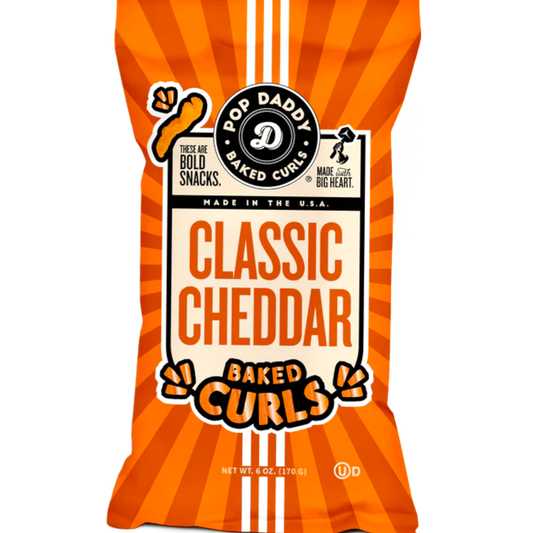 Pop Daddy Classic Cheddar Cheese Curls