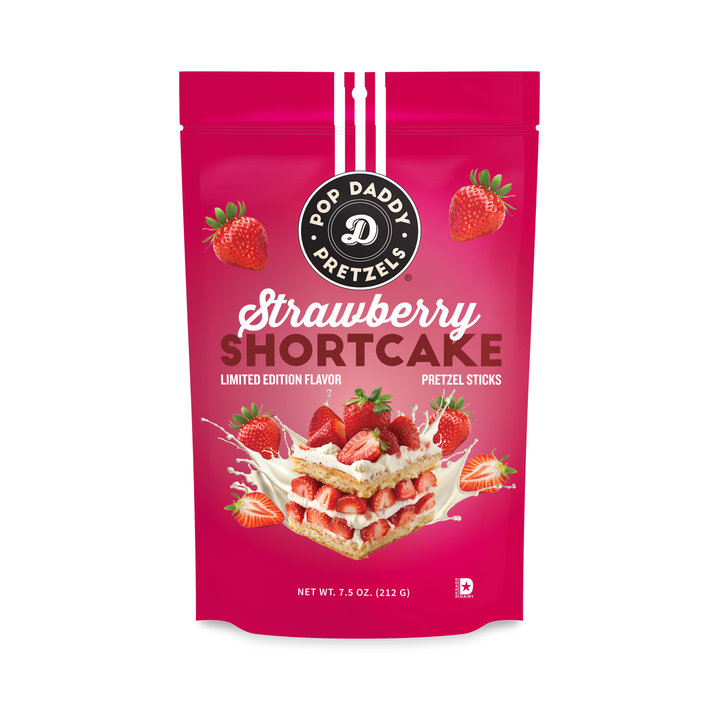 Berry Delicious Strawberry Shortcake Pretzels 🍓🥨