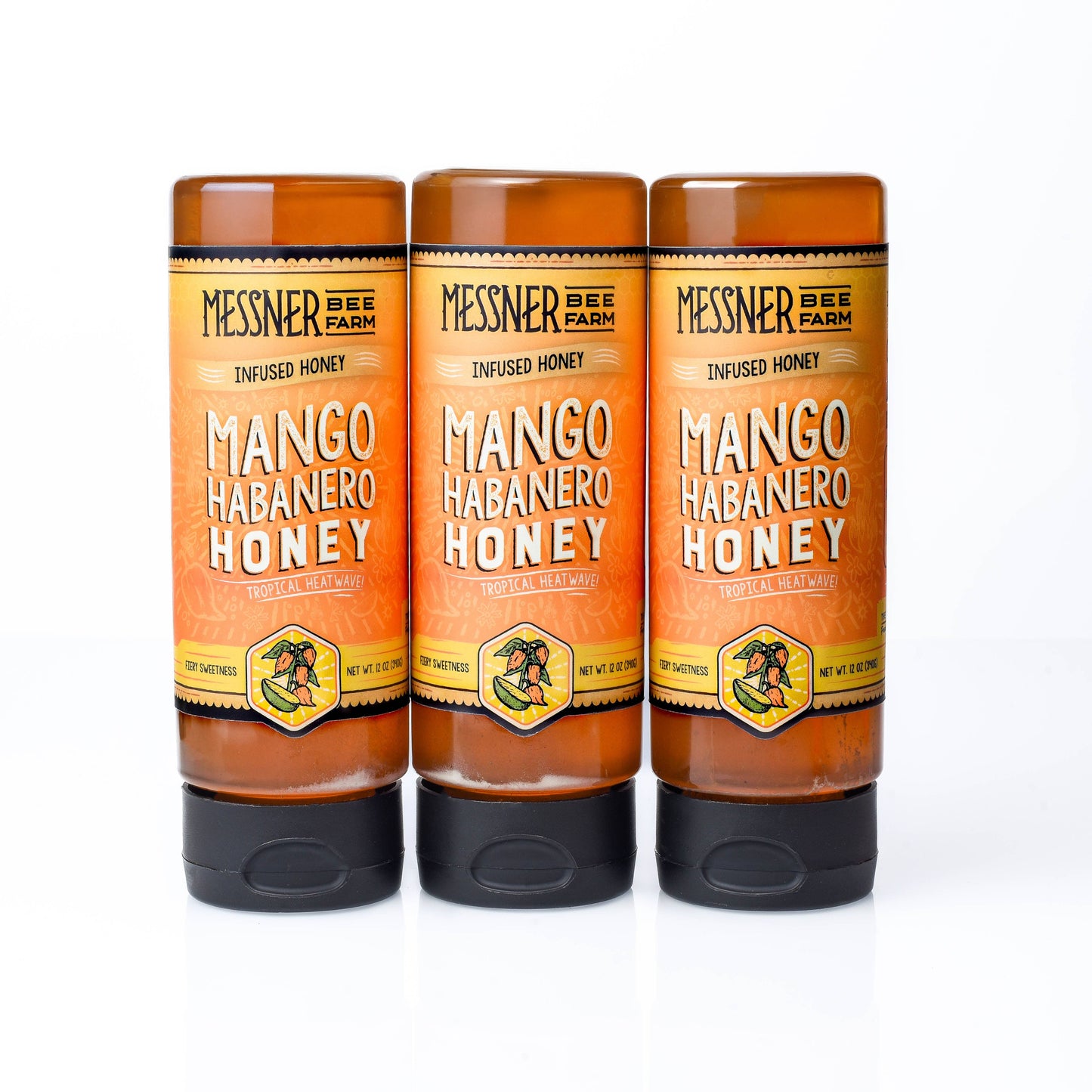 Mango Habanero - Infused Honey / Tropical & Spicy / 12oz