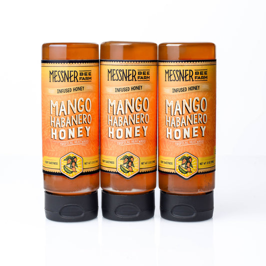 Mango Habanero - Infused Honey / Tropical & Spicy / 12oz