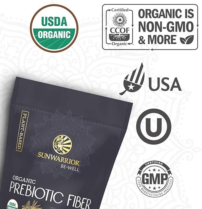 Be Well Prebiotic Fiber Powder Supplement - Organic