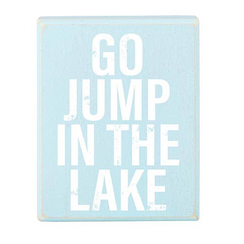 4x5 Blu Box Sign-Jump Lake