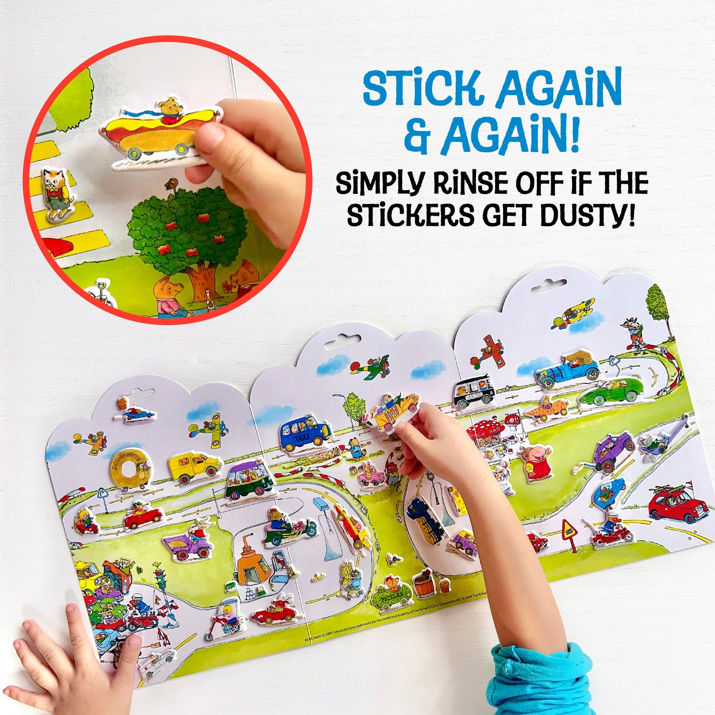 Richard Scarry's Busy World® Puffy Sticker Play Set