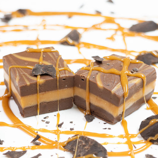 Caramel Chocolate 1/2 lb. Fudge Bar