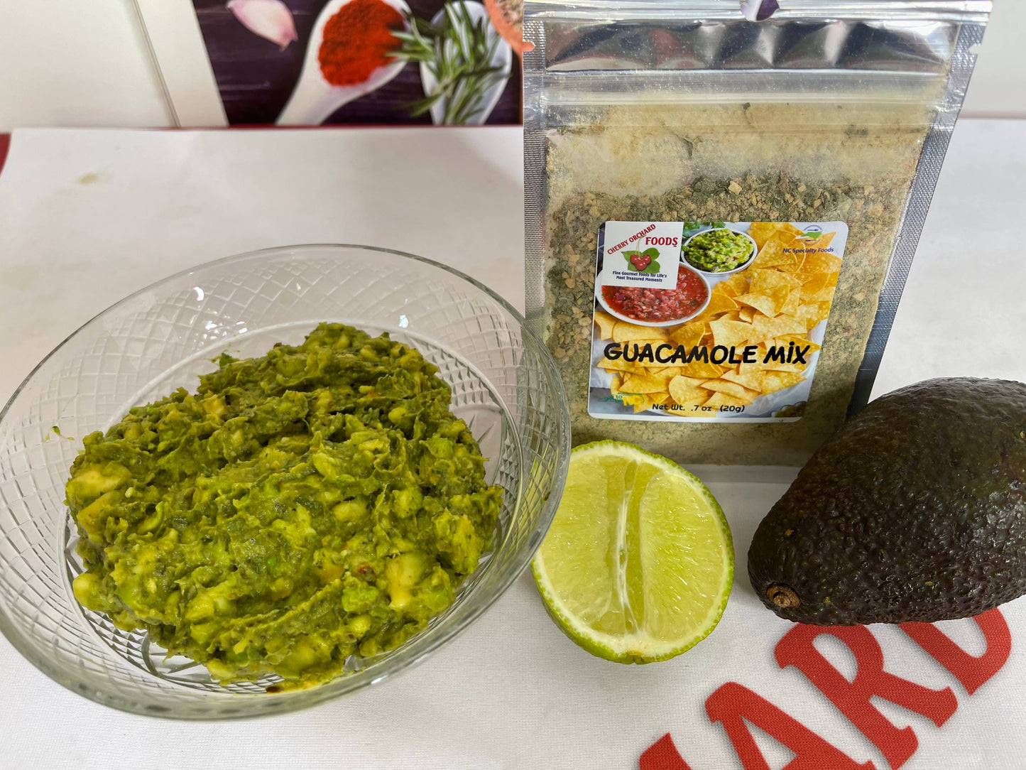 Cherry Orchard Foods Premium Packaging Guacamole Mix