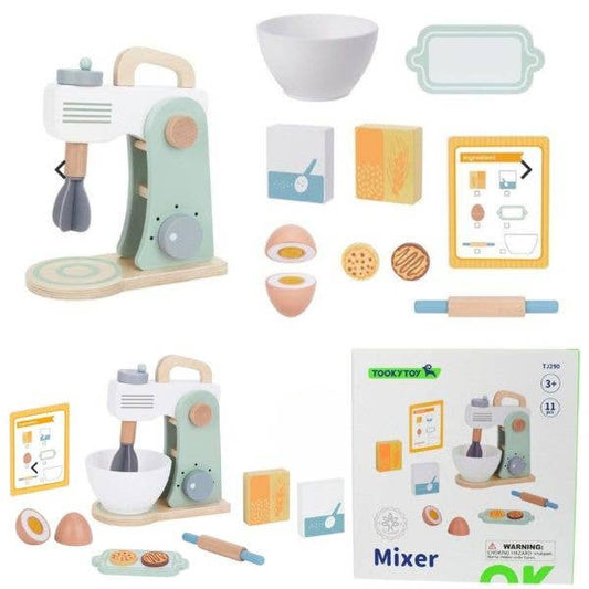 TookyToy - #TJ290 - The Mixer Set - High End Premium Wooden 