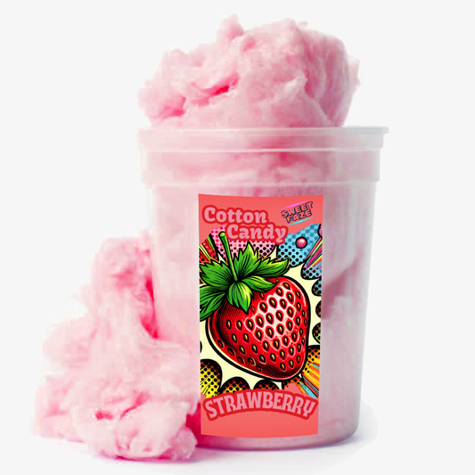 Handmade Strawberry Cotton Candy - Wholesale