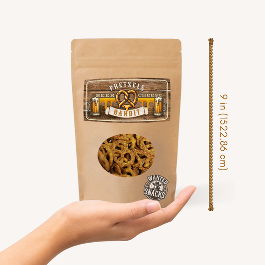 Gourmet Seasoned Pretzels - Beer Cheese 5oz Bag