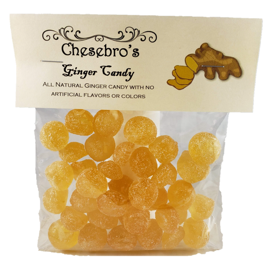 Ginger Hard Candy Drops, 4.5 oz.