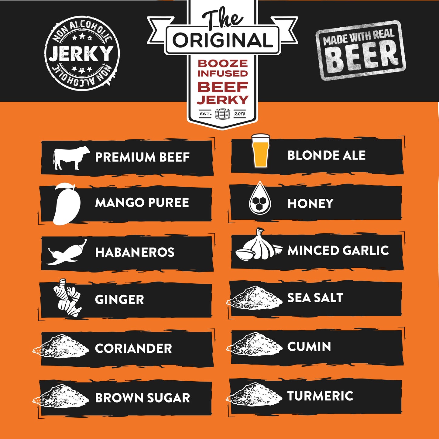 Mango Habanero Ale Jerky